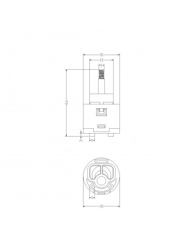 KERAMIKPATRONE RAF SERIE KLIMT 818000PBRFK