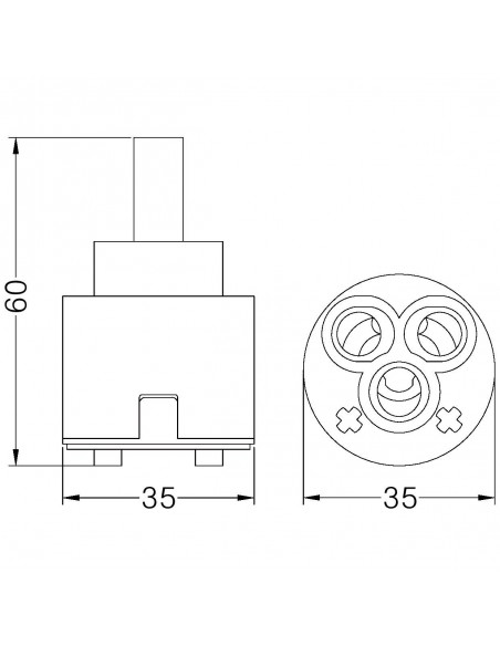 GEOMETRIE UMSTELLERKARTUSCHE 818000PBGED