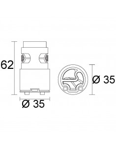 CARTUCCIA NOBILI PLUSCUBE 818000PBNBPLUS 2