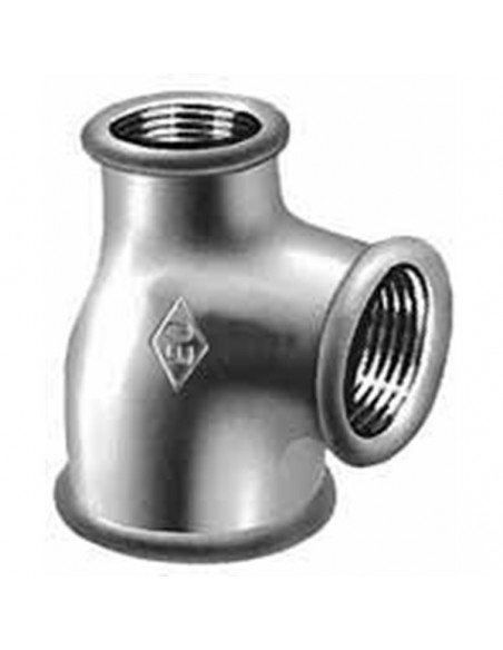 TE FERRO ZINCATO RIDOTTO DIAMETRO 2"-1.1/2-1.1/2