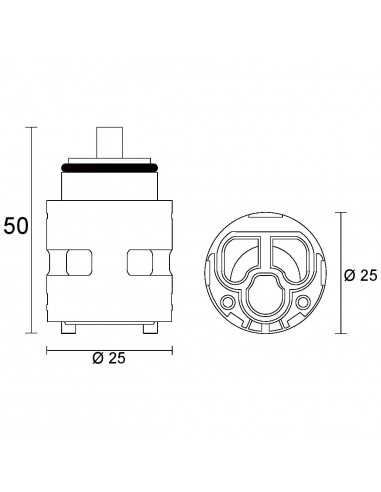 KERAMIKKARTUSCHE FIR 818000PBF529