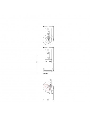 FIMA KARTUSCHE 818000PBK35AHWS