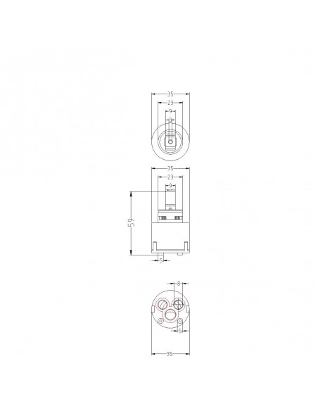 FIMA KARTUSCHE 818000PBK35AHWS