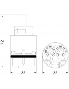 CARTUCCIA FIMA 818000PBK35AECO 2