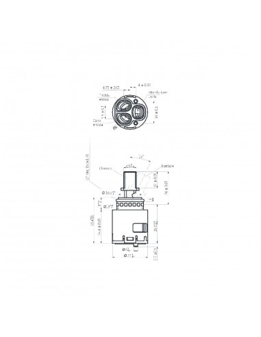 KERAMIKPATRONE KEROX K25 OPCS 818000PBK25OPCS
