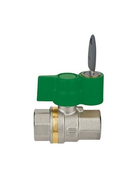 VALVOLA  A SFERA 3/4 CON CHIAVE ESTRAIBILE 