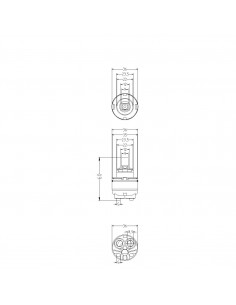 CARTUCCIA RUB. CRISTINA 818000PBCR35A 2
