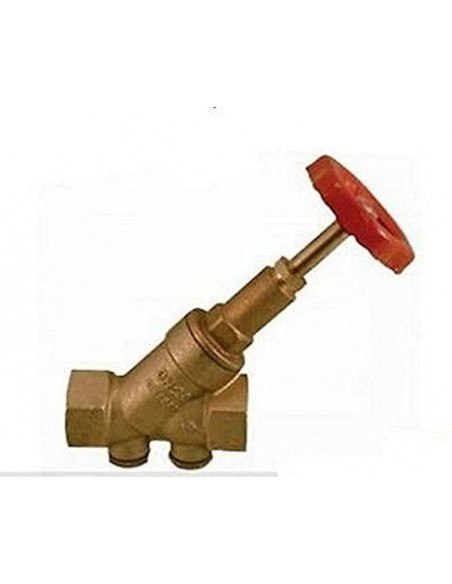 SCHRÄGVENTIL MIT INNENFEDERRÜCKSCHLAGVENTIL 3/4 FF