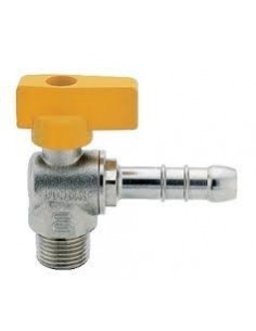 RUBINETTO SFERA CON PORTAGOMMA METANO 1/2