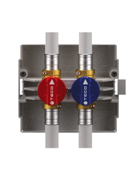 EINBAUHÄHNE DOPPEL FASTEC DN15 F13