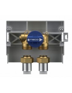 RUBINETTO INCASSO SINGOLO TECO K401 ATTACCO 3/4 EUROCONO