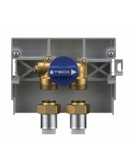 RUBINETTO INCASSO SINGOLO TECO K401 ATTACCO 3/4 EUROCONO