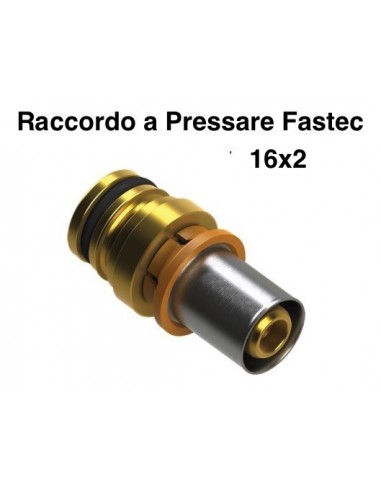 FASTEC F13 RACCORDO A PRESSARE 16X2 RF13M16101VA