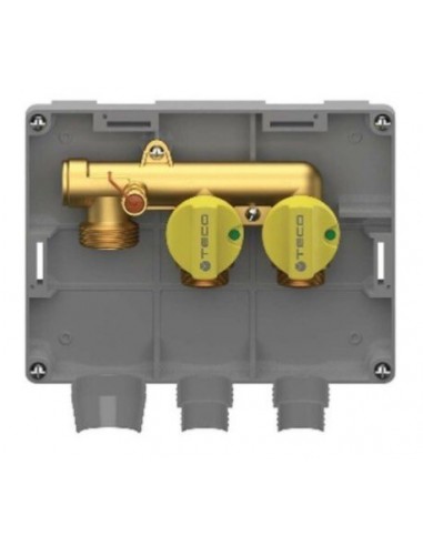 TECO GASVERTEILER K2.2 EIN EINLASS ZWEI AUSGÄNGE