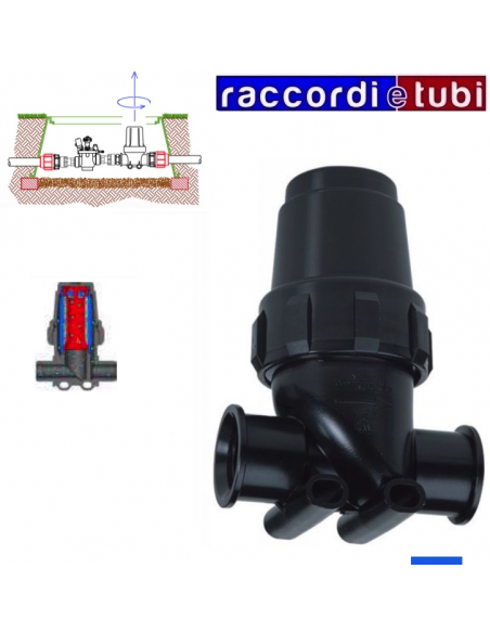 FILTER DURCHMESSER 1" VERTIKALE INSTALLATION FC100CP-FF-T-50