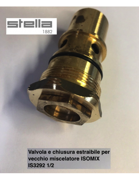Ricambio Filtro con Chiusura Stella parte estraibile per miscelatore Isomix 1/2 Stella CP25-18