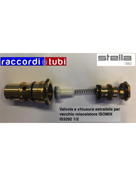 Ricambio Filtro con Chiusura Stella parte estraibile per miscelatore Isomix 1/2 Stella CP25-18