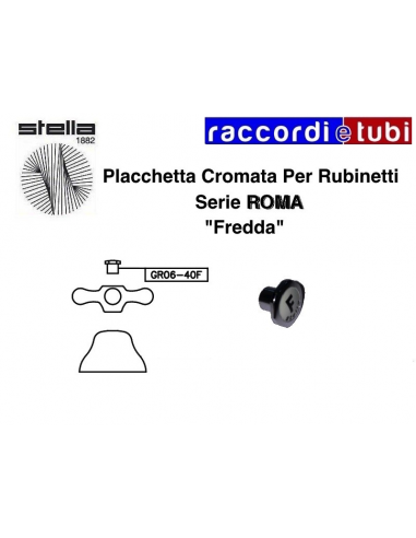 STERNPLAKETTE SERIE ROM ROM "KALT" (ORIGINALE...