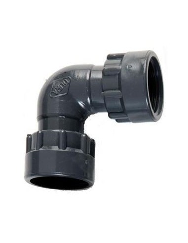 GOMITO CON GHIERA CON OR FEMMINA FEMMINA 1.1/2