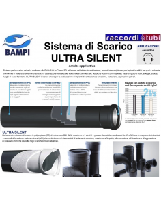 TUBO PP-ULTRA SILENT 1 BICCHIERE cm.50X100 2