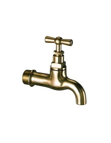 MESSINGHAHN GLÄNZEND 1/2''