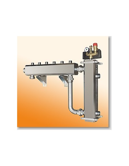 SAMMLER BRV DN25 FÜR 3 MODULE HV60/125-3 1"X1"