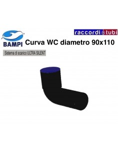 CURVA WC ULTRASILENT DIAMETRO 90