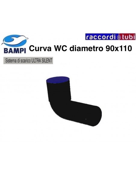 CURVA WC ULTRASILENT DIAMETRO 90