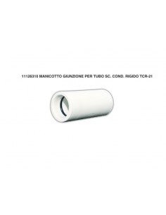 WEIẞER PVC-MUFFE FÜR LEITUNG D.21