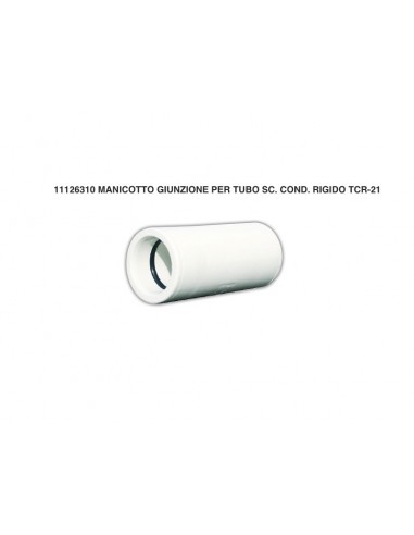 MANICOTTO PVC BIANC. PER COND.D.21