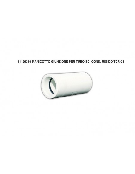 MANICOTTO PVC BIANC. PER COND.D.21