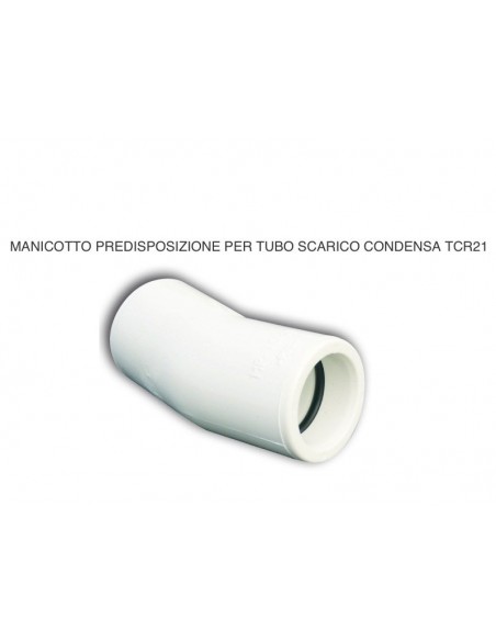 MANICOTTO PVC BIANC.PREDISP.D.21