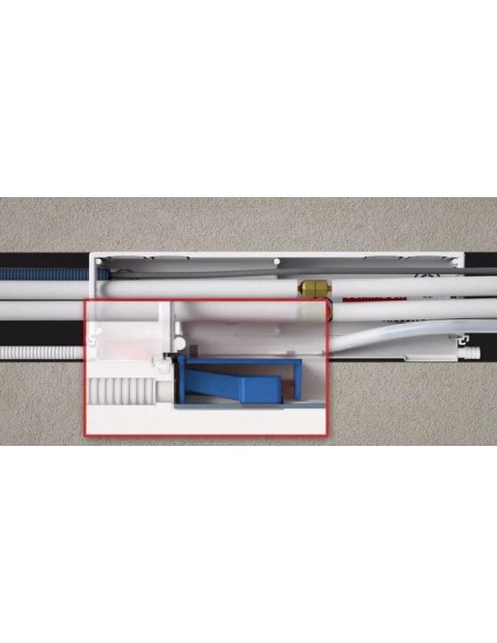 PREDISPOSIZIONE INCASSO CON GALLEGGIANTE TECNOGAS