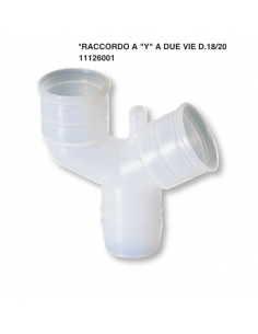 RACCORDO A Y A 2 VIE D.17-20