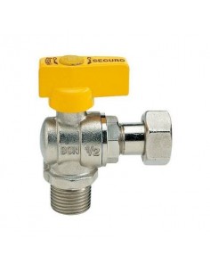 VALVOLA SFERA PER GAS 1/2X3/4 MF SQUADRA CON GIRELLO