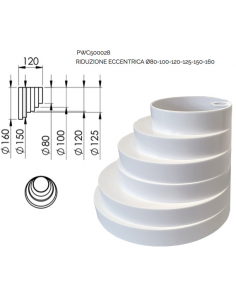 RIDUZIONE ECCENTR.80-100-120-125-150-160