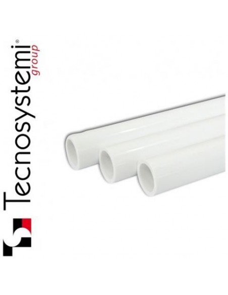 TUBO PVC BIANCO PER COND.D.21XMT.2