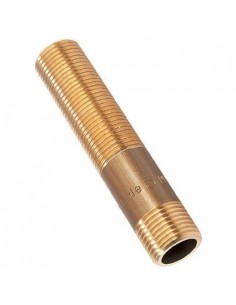 SCHIEBETÜR AUS MESSING KOMPLETT GEWINDET 1/2X150