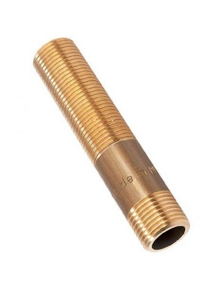 SCHIEBEBOLZEN AUS MESSING, VOLLGEWIND 1"X150