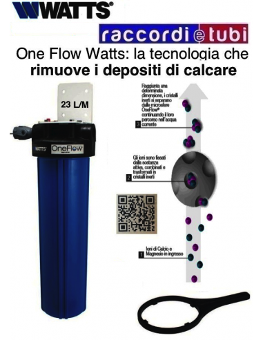 OneFlow Watts OFTWH-R  23 LITRI MINUTO