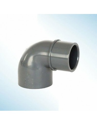 GOMITO PVC INCOLLAGGIO MF DIAMETRO 63 GRADI 90