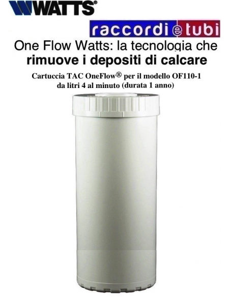 OneFlow Watts CARTUCCIA RICAMBIO S0002148 4LT