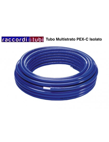 TUBO MULTISTRATO ISOLATO Ø16X2 MT.50 PEXC