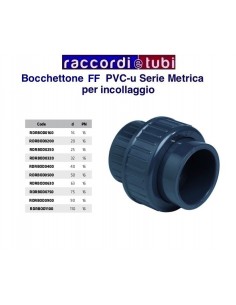 PVC-Klebmuffe D40 dreiteilig