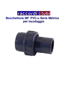 BOCCHETTONE GIUNTO TRE PEZZI PVC INCOLL.50x50 MF