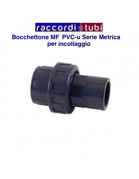 BOCCHETTONE GIUNTO TRE PEZZI PVC INCOLL.63x63 MF