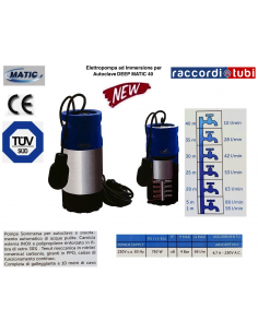 ELETTROPOMPA A IMMERSIONE DEEP MATIC 42