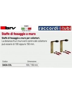 STAFFA DI FISSAGGIO A MURO