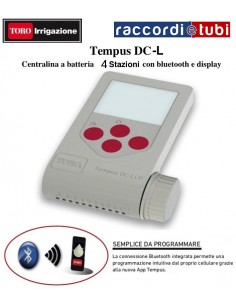 PROGRAMMATORE TORO DA 9V TEMP-4-DC-L BLUETOOT CON DISPLAY