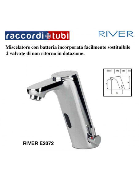 ELEKTRONISCHER MISCHER RIVER E2072 BATTERIEBETRIEBEN